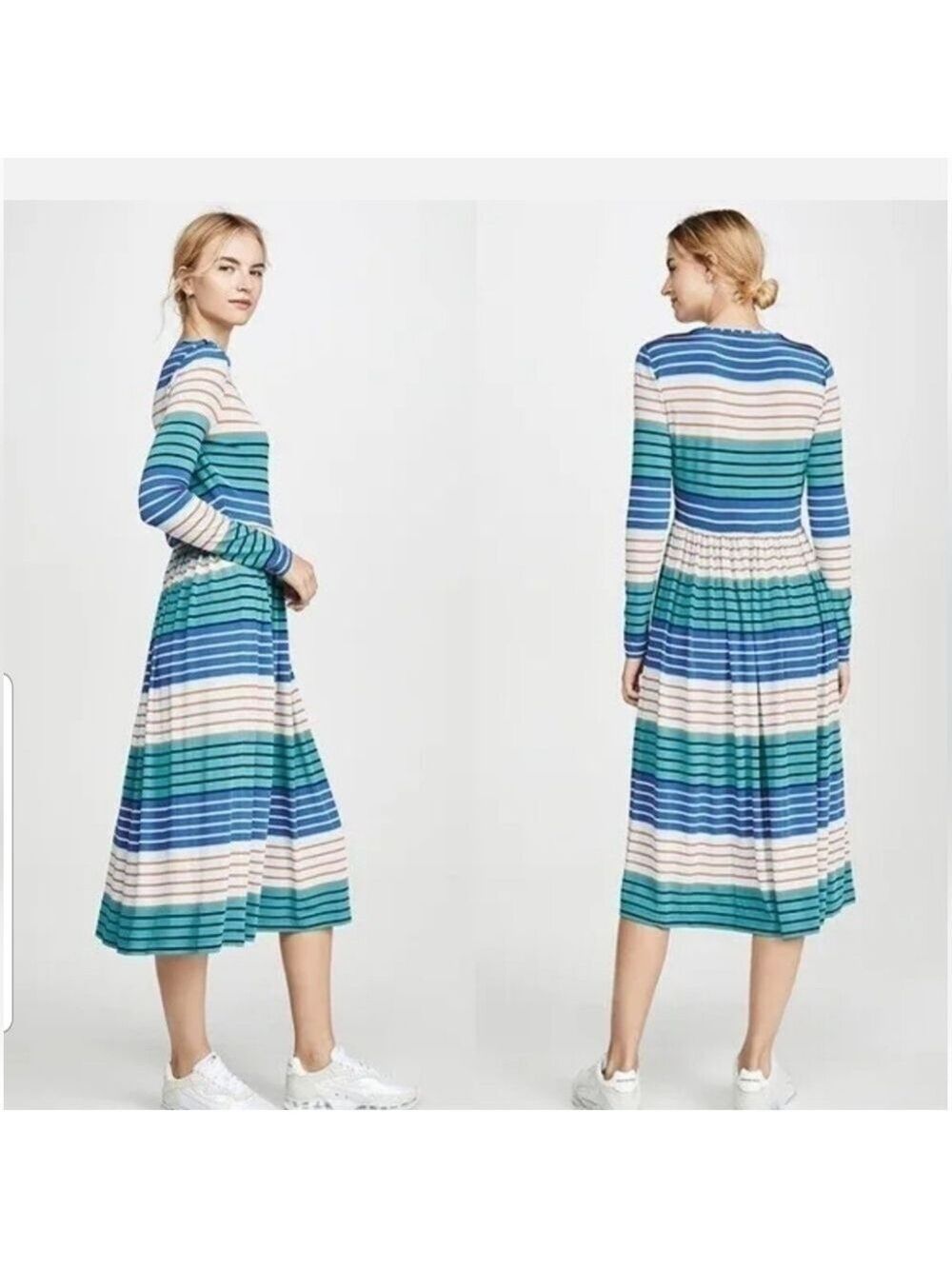 Stine Goya Pastel Stripes Dress